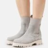 Pier One Leather - Botines Con Plataforma - Grey 2 Pier One Leather - Botines Con Plataforma - Grey -Pier One b18ed913e28c4ea89127b5881f3c5995