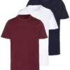 Pier One 3 Pack - Camiseta Básica - White/Dark Blue/Red 2 Pier One 3 Pack - Camiseta Básica - White/Dark Blue/Red -Pier One b22996cf8ea74e22b29cab897962d0ba