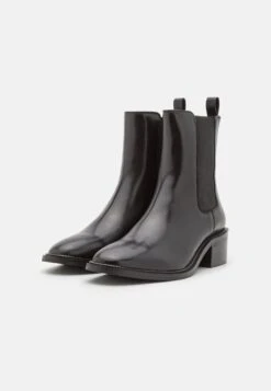 Pier One Leather- Botines - Black 10 Pier One Leather- Botines - Black -Pier One b7042fecf6ff42c1a440708ce3e55e9e