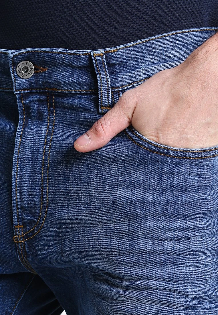 Pier One Vaqueros Rectos - Mid Blue 6 Pier One Vaqueros Rectos - Mid Blue - Imagen 4