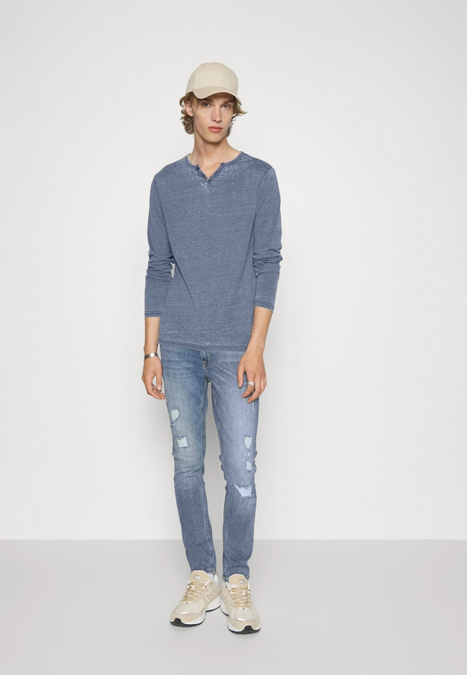 Pier One Vaqueros Pitillo - Dark Blue Denim 4 Pier One Vaqueros Pitillo - Dark Blue Denim - Imagen 2