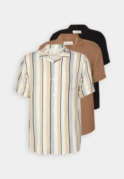 Pier One 3 Pack - Camisa - Beige/Black/White 14 Pier One 3 Pack - Camisa - Beige/Black/White -Pier One bf32d3a56b6443bb9cbae5c468a40cf2