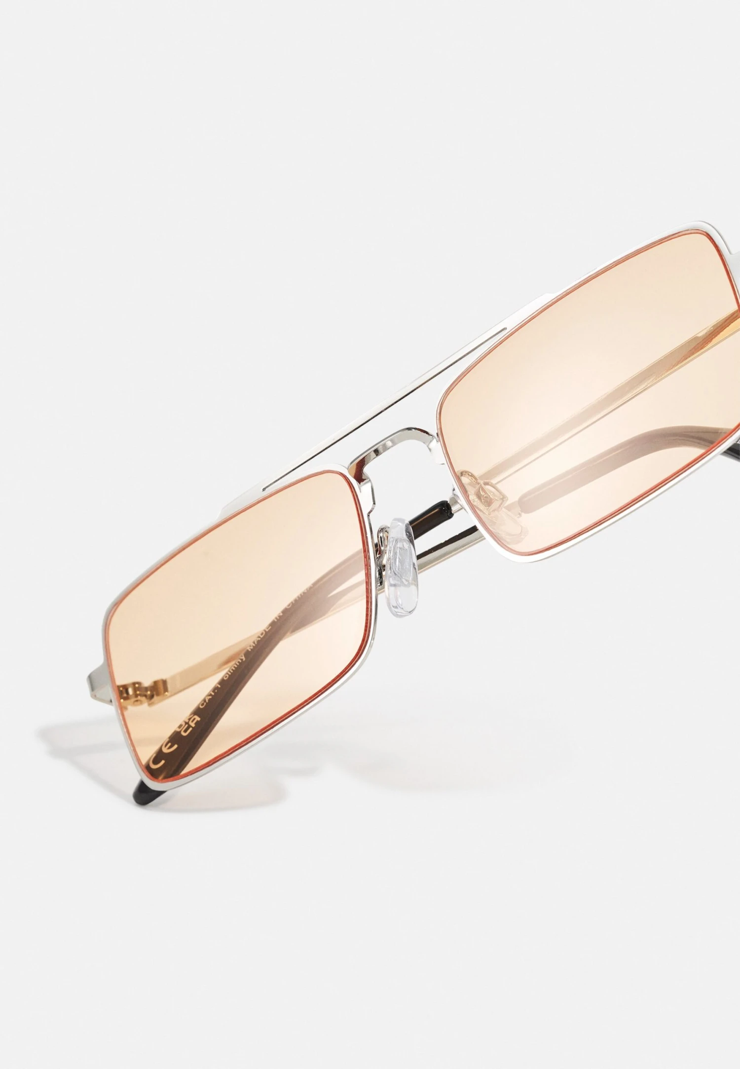 Pier One Unisex - Gafas De Sol - Silver-Coloured, Orange 6 Pier One Unisex - Gafas De Sol - Silver-Coloured, Orange - Imagen 4