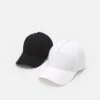 Pier One Unisex 2 Pack - Gorra - Black/White 1 Pier One Unisex 2 Pack - Gorra - Black/White -Pier One c81afa5f2a2041ba9384bf535a217551