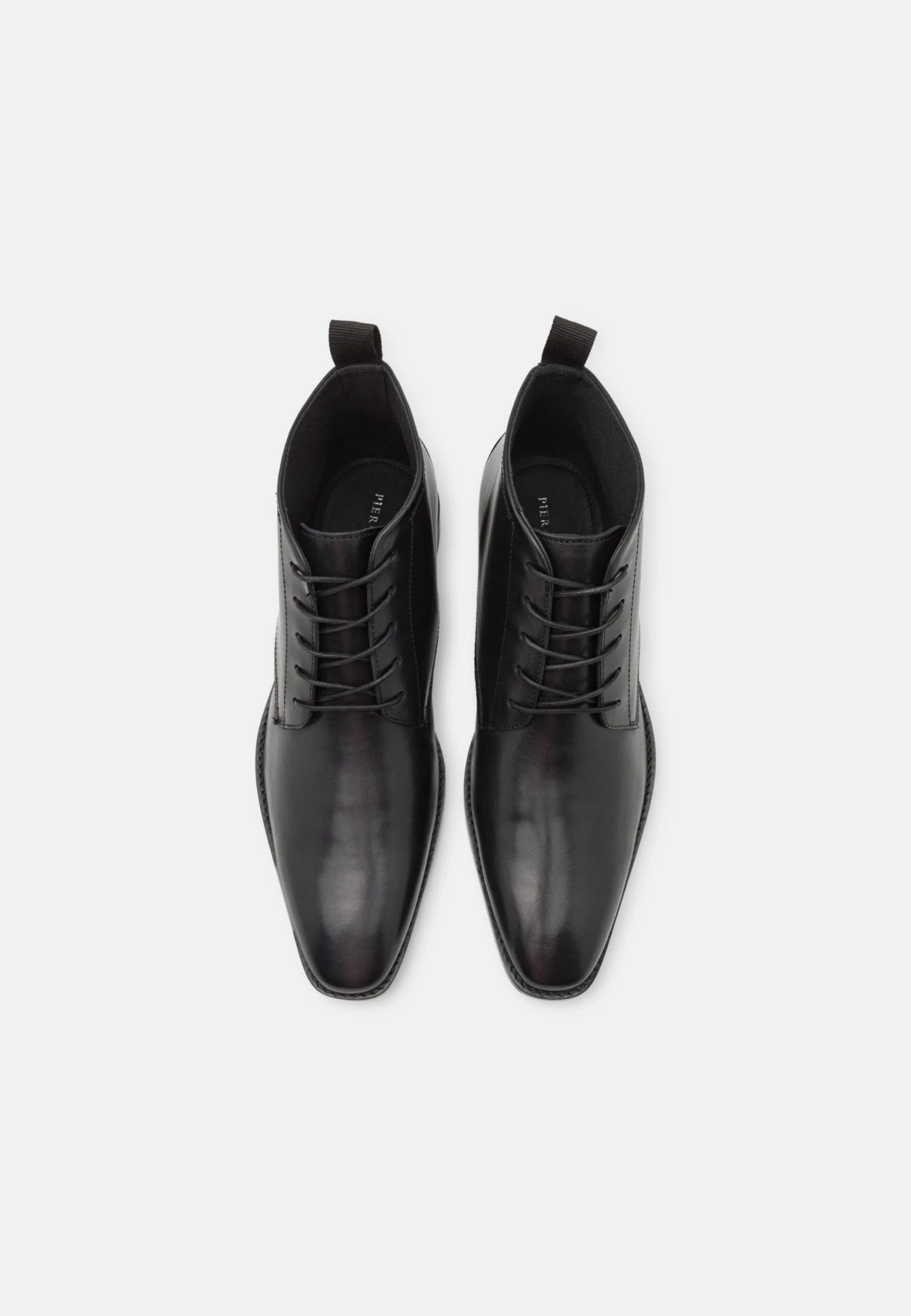 Pier One Leather - Botines Con Cordones - Black 6 Pier One Leather - Botines Con Cordones - Black - Imagen 4