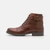 Pier One Leather - Botines Con Cordones - Brown 2 Pier One Leather - Botines Con Cordones - Brown -Pier One cc36912fd13c41d5bc50a6bc7214b455