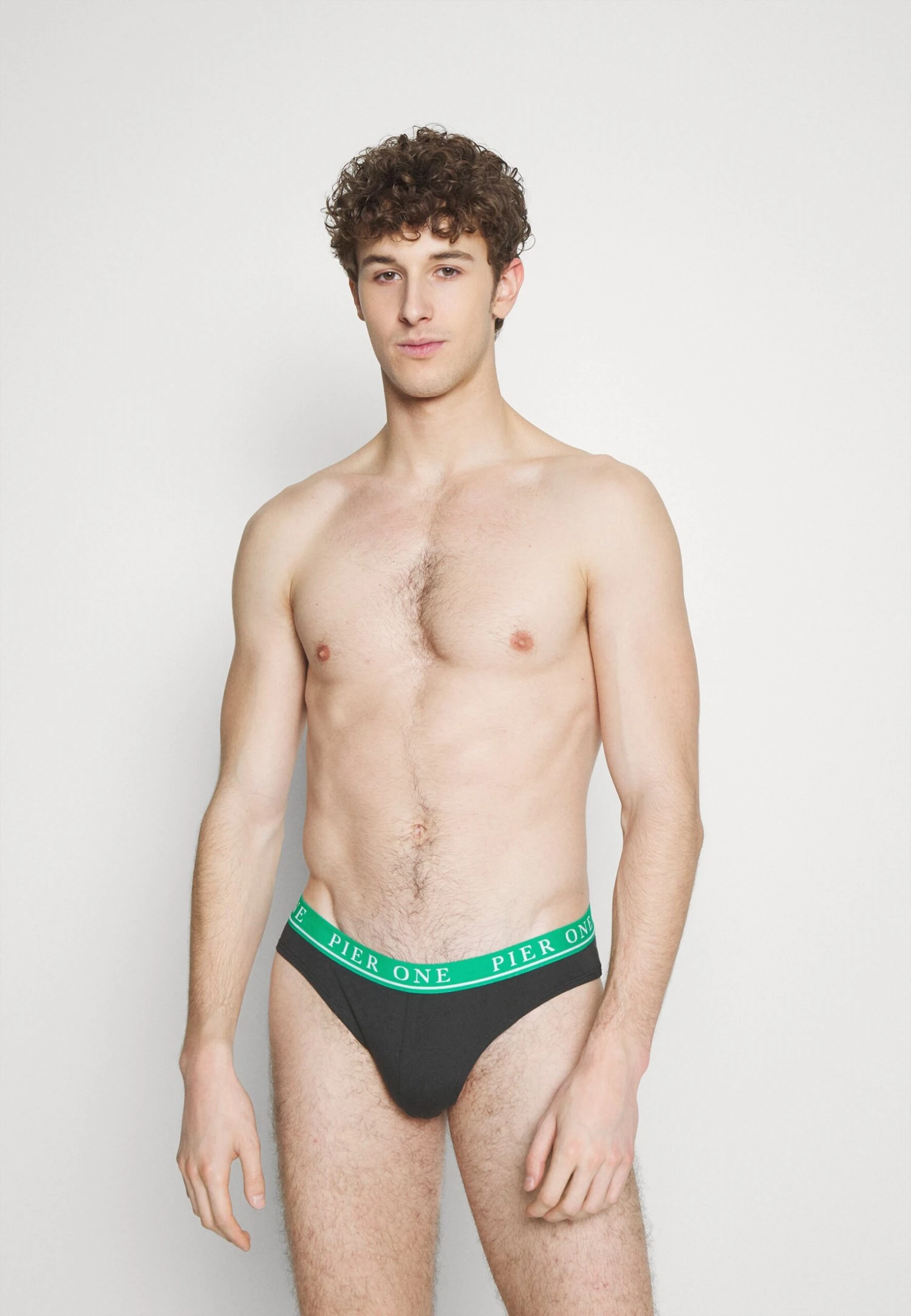 Pier One Branded Waistband Briefs 3 Pack - Braguitas - Black 5 Pier One Branded Waistband Briefs 3 Pack - Braguitas - Black - Imagen 3