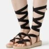 Pier One Leather - Sandalias Con Plataforma - Black 1 Pier One Leather - Sandalias Con Plataforma - Black -Pier One d6568c00d78c4b13bf3ce4470f4bc9a7
