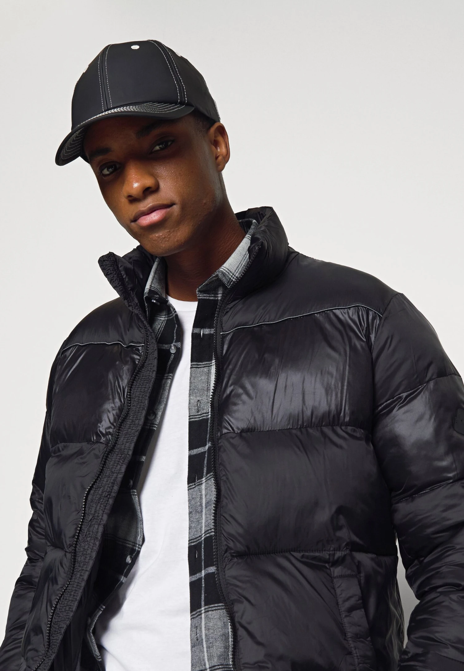 Pier One Block Puffer - Chaqueta De Invierno - Black 6 Pier One Block Puffer - Chaqueta De Invierno - Black - Imagen 4