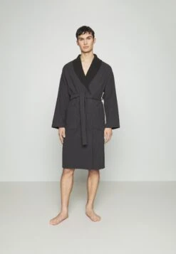 Pier One Shawl Towel Bathrobe - Albornoz - Dark Grey 9 Pier One Shawl Towel Bathrobe - Albornoz - Dark Grey -Pier One d74acb5b72bf4a45a923d6b0a18d6eaf