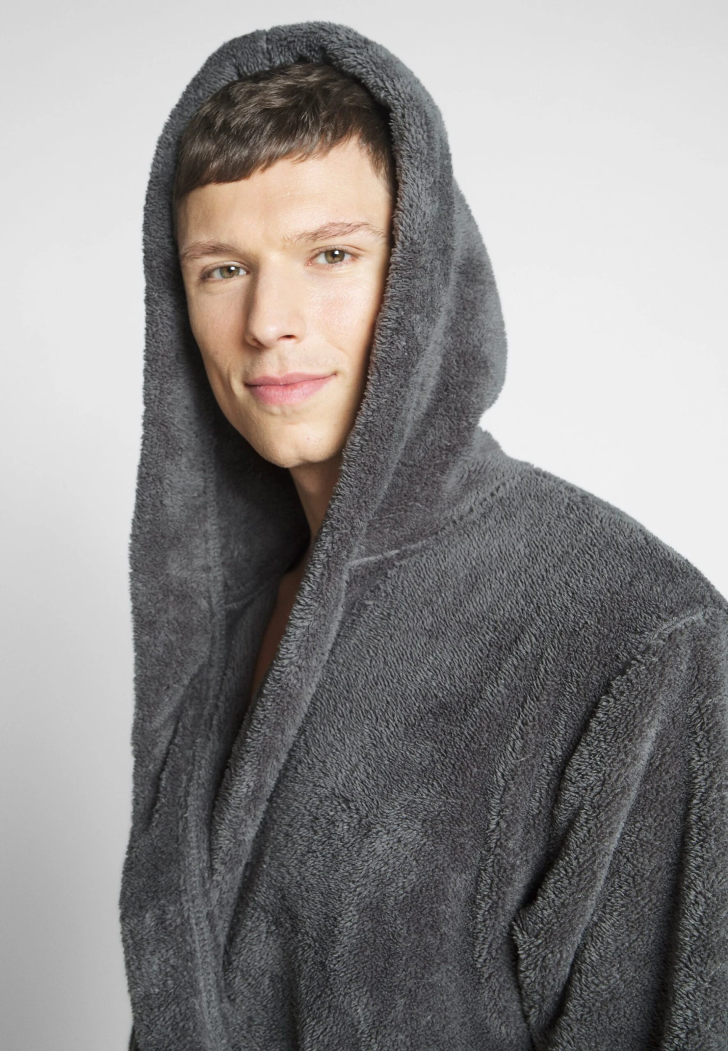 Pier One Albornoz - Dark Gray 6 Pier One Albornoz - Dark Gray - Imagen 4