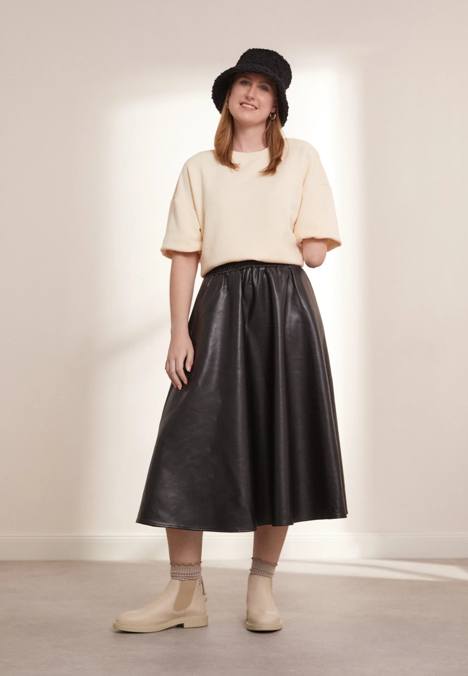 Pier One Leather - Botines Bajos - Beige 5 Pier One Leather - Botines Bajos - Beige - Imagen 3