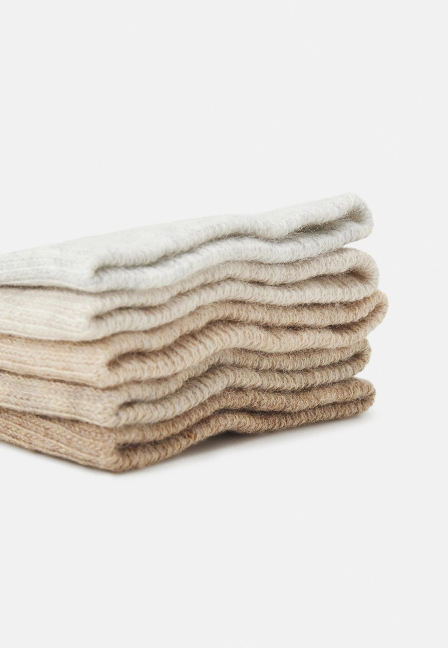 Pier One 5Pack - Calcetines - Off-White/Beige/Tan 4 Pier One 5Pack - Calcetines - Off-White/Beige/Tan - Imagen 2