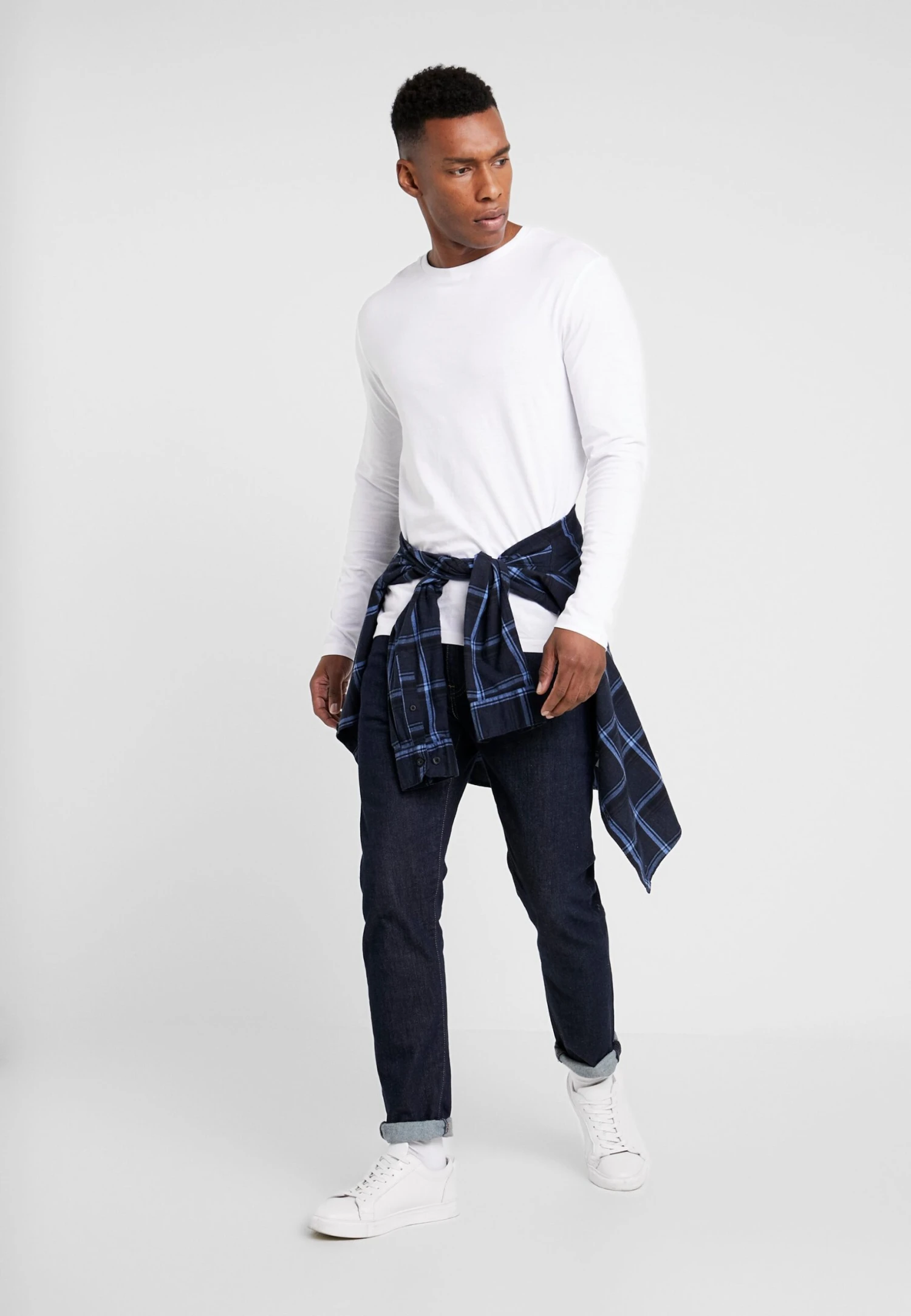 Pier One 2 Pack - Camiseta De Manga Larga - White 4 Pier One 2 Pack - Camiseta De Manga Larga - White - Imagen 2