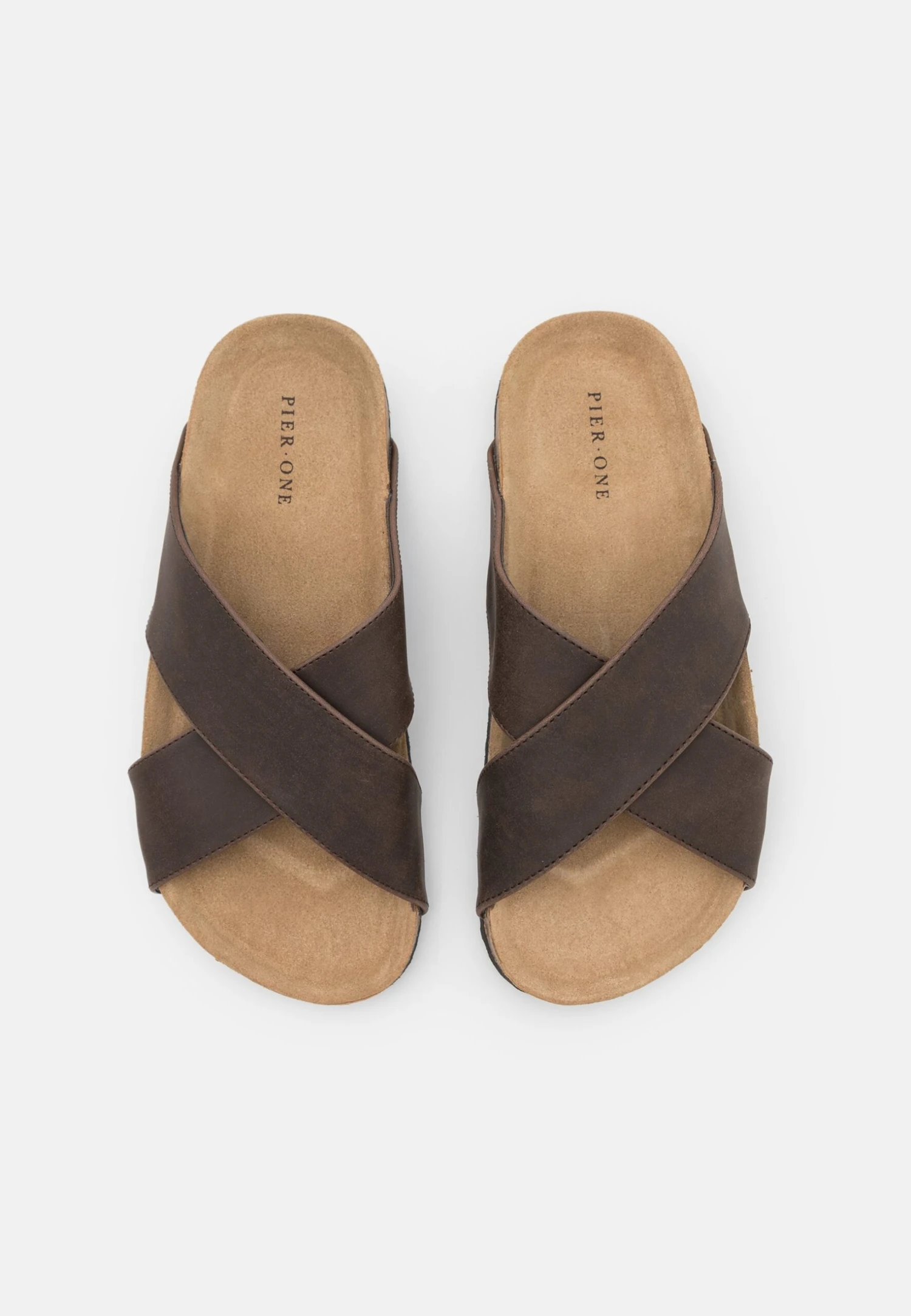 Pier One Unisex - Pantuflas - Brown 6 Pier One Unisex - Pantuflas - Brown - Imagen 4