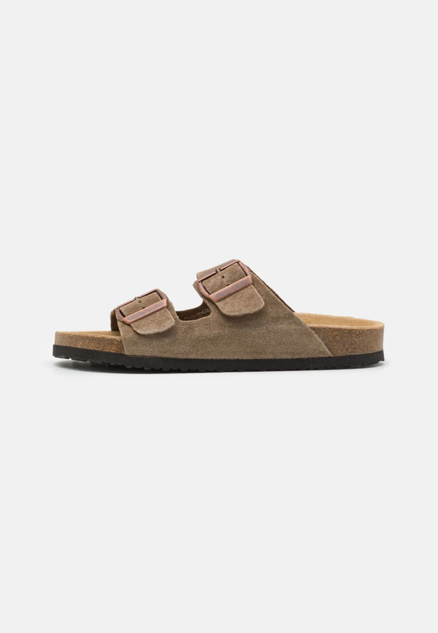 Pier One Leather Unisex - Pantuflas - Stone 3 Pier One Leather Unisex - Pantuflas - Stone