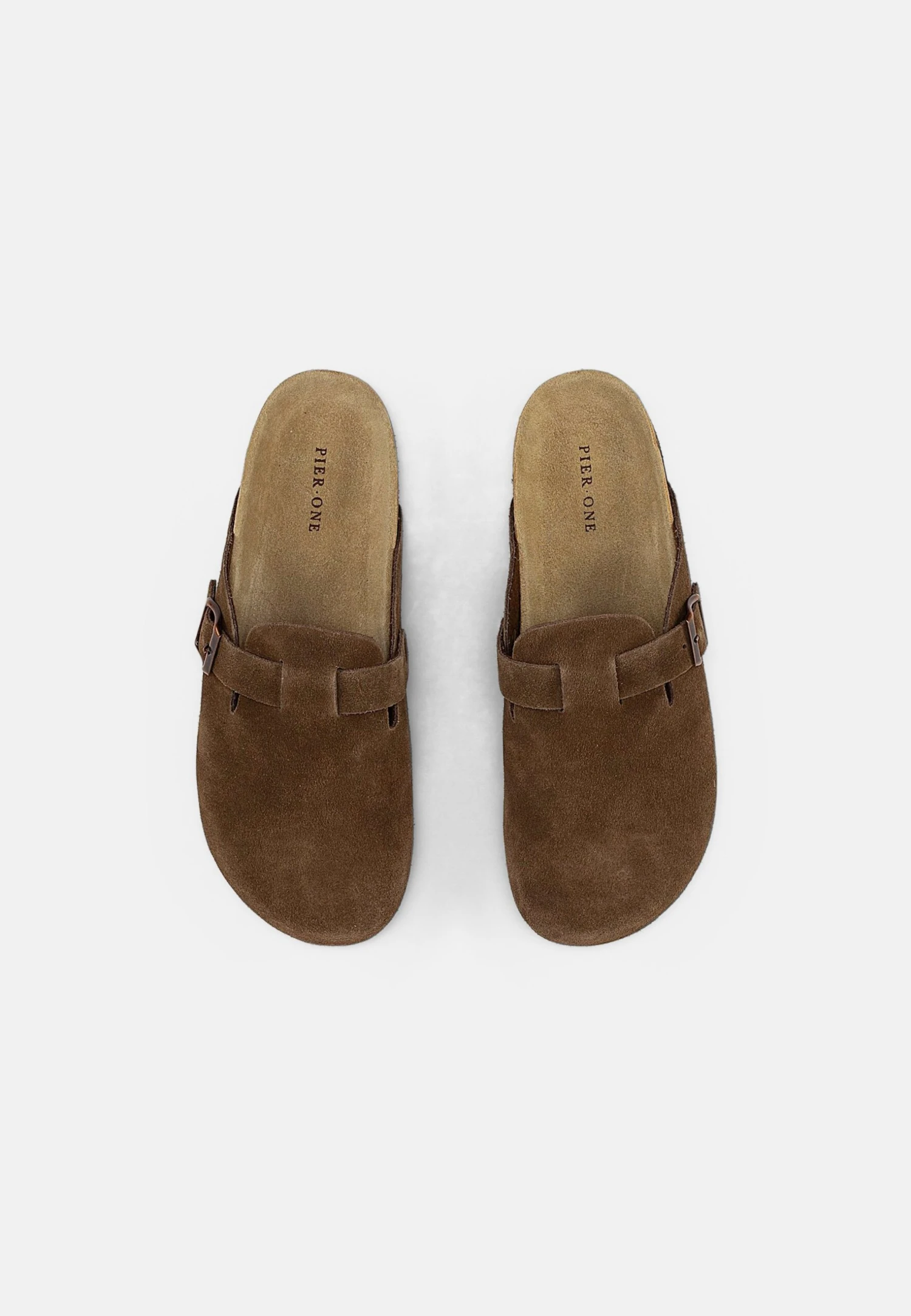 Pier One Leather Unisex - Pantuflas - Brown 6 Pier One Leather Unisex - Pantuflas - Brown - Imagen 4
