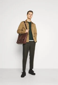 Pier One Basic Crewneck - Jersey De Punto - Mottled Dark Green -Pier One eb84a8f377ec474ab86e9d50a09dfb61