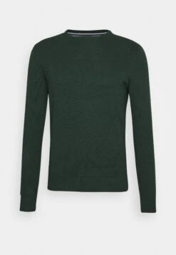 Pier One Basic Crewneck - Jersey De Punto - Mottled Dark Green -Pier One ed0d07d298fc4765845341d2b8f1838a