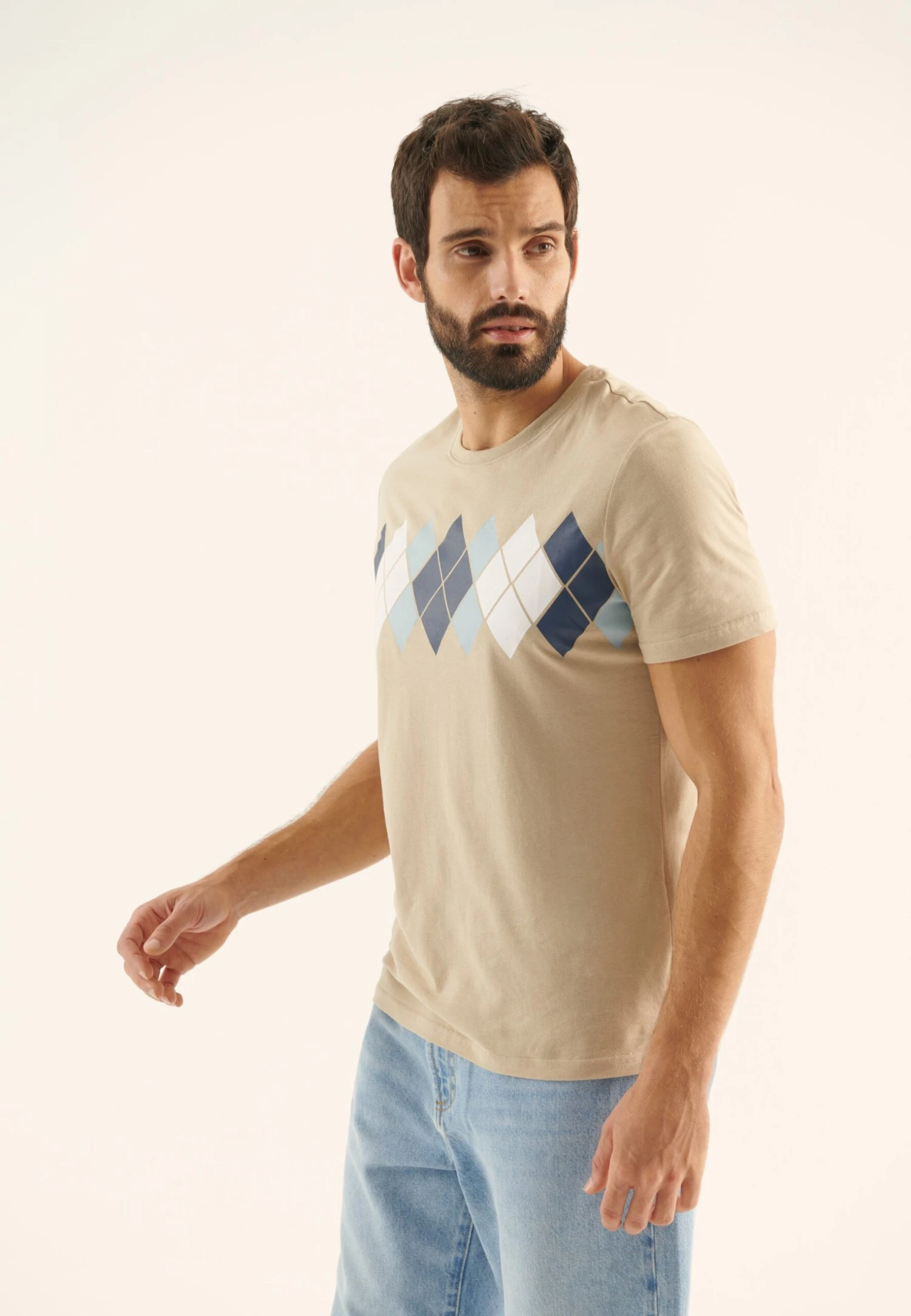 Pier One Camiseta Estampada - Beige 3 Pier One Camiseta Estampada - Beige