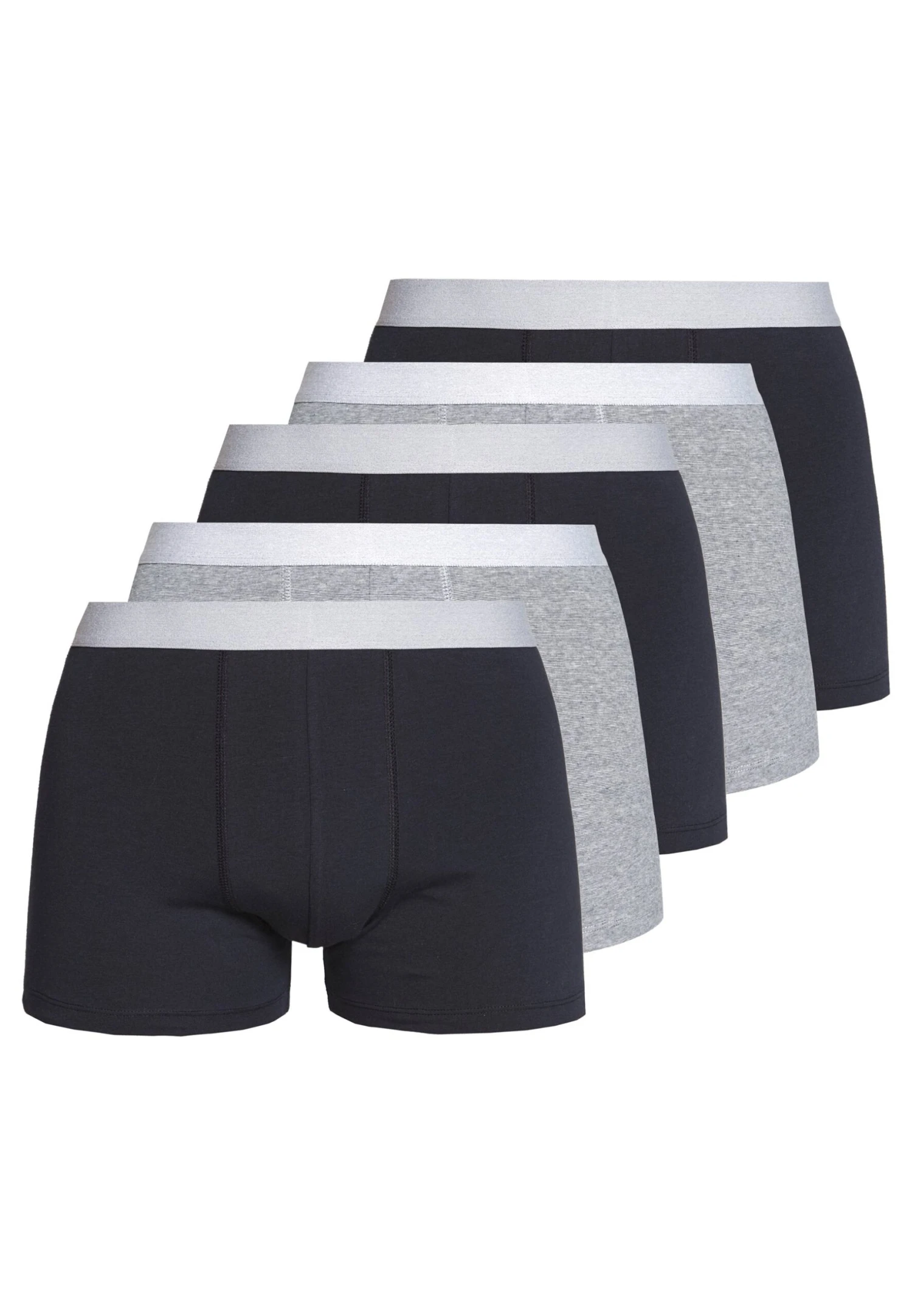 Pier One 5 Pack - Culotte - Dark Blue/Mottled Grey 6 Pier One 5 Pack - Culotte - Dark Blue/Mottled Grey - Imagen 4