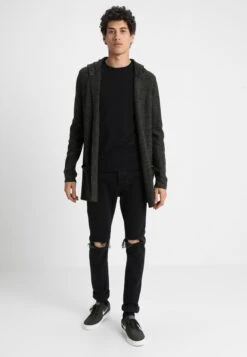 Pier One Chaqueta De Punto - Black/Olive 10 Pier One Chaqueta De Punto - Black/Olive -Pier One f0b86351320f4fb28ab9995d1fcf925e