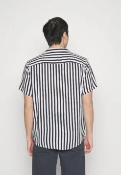 Pier One Camisa - Dark Blue/White 9 Pier One Camisa - Dark Blue/White -Pier One f20c4c98ed0f469fb44c9fcda6a564b8