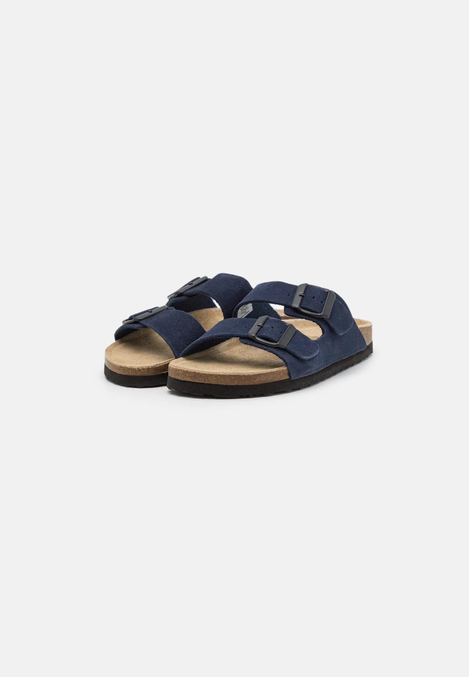 Pier One Leather Unisex - Pantuflas - Dark Blue 4 Pier One Leather Unisex - Pantuflas - Dark Blue - Imagen 2