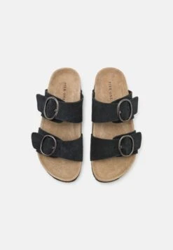 Pier One Leather - Sandalias Planas - Black 13 Pier One Leather - Sandalias Planas - Black -Pier One f762b063845c4843883c27c4f0d2172d