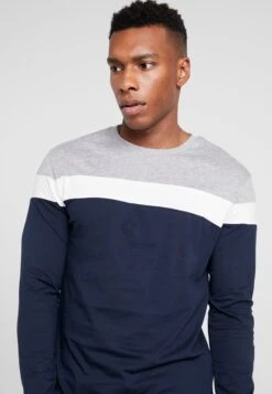 Pier One Camiseta De Manga Larga - Grey/Dark Blue 11 Pier One Camiseta De Manga Larga - Grey/Dark Blue -Pier One fe00904878e347c082c5811f3750ffa3